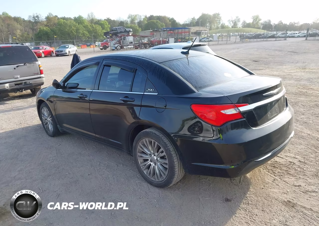 2012 Chrysler 200 Lx VIN:1C3CCBAB9CN104045 - 3