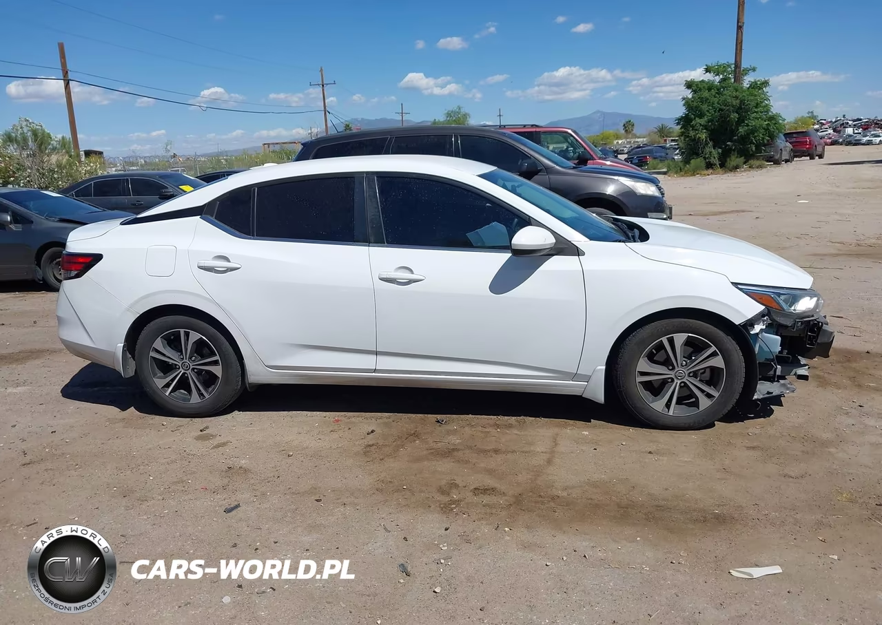 2022 Nissan Sentra Sv Xtronic Cvt VIN:3N1AB8CV3NY252104 - 14