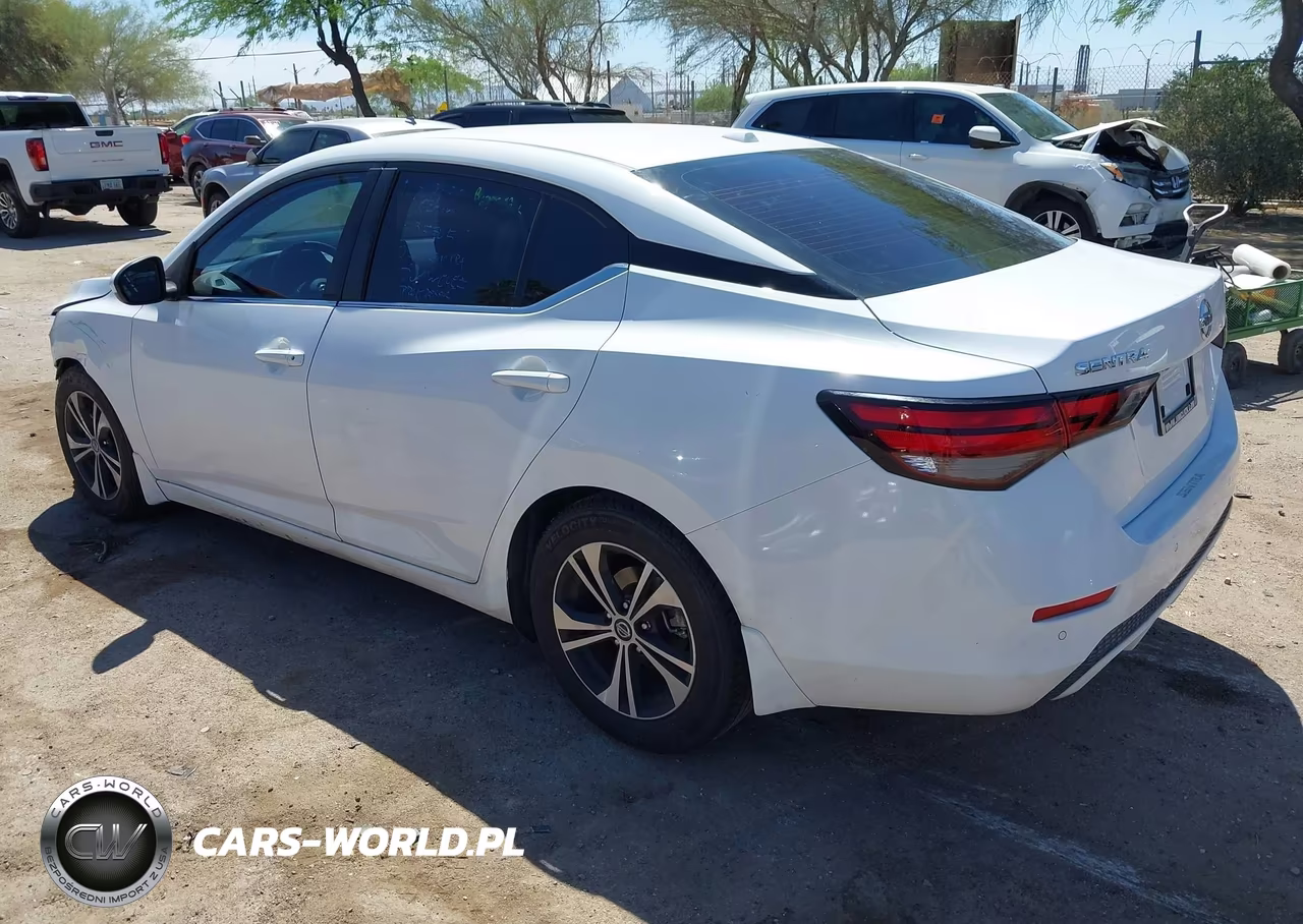 2022 Nissan Sentra Sv Xtronic Cvt VIN:3N1AB8CV3NY252104 - 3