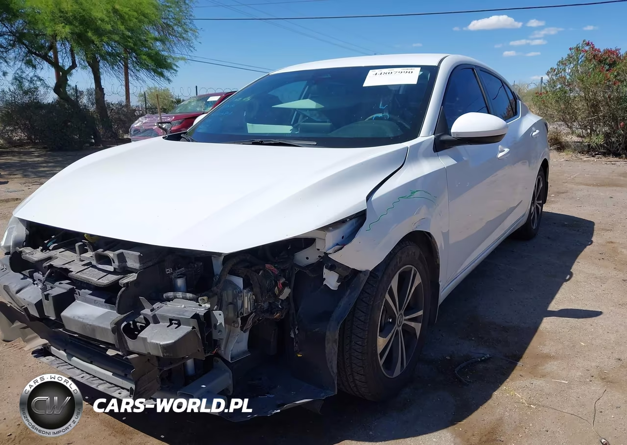 2022 Nissan Sentra Sv Xtronic Cvt VIN:3N1AB8CV3NY252104 - 6