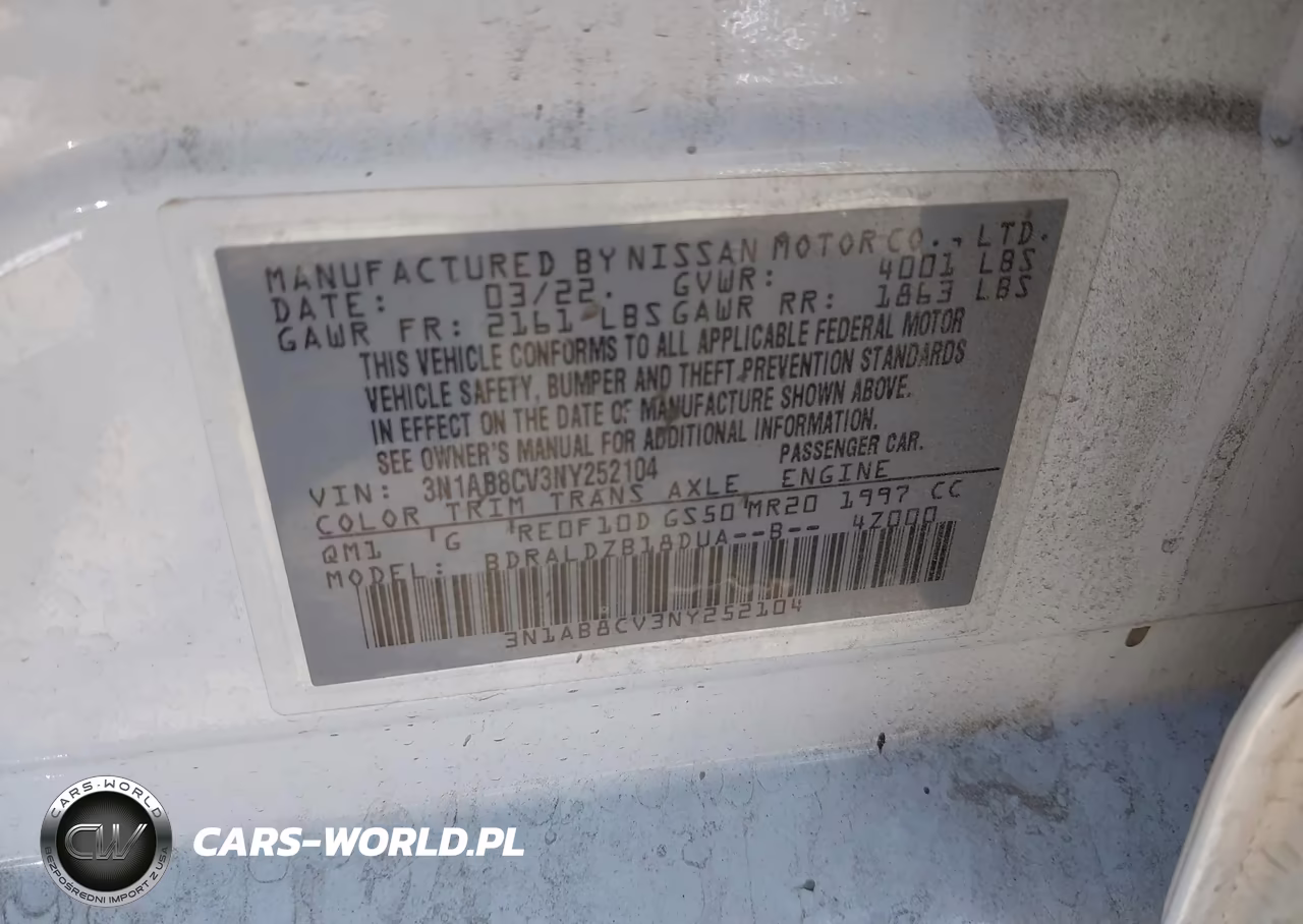 2022 Nissan Sentra Sv Xtronic Cvt VIN:3N1AB8CV3NY252104 - 9