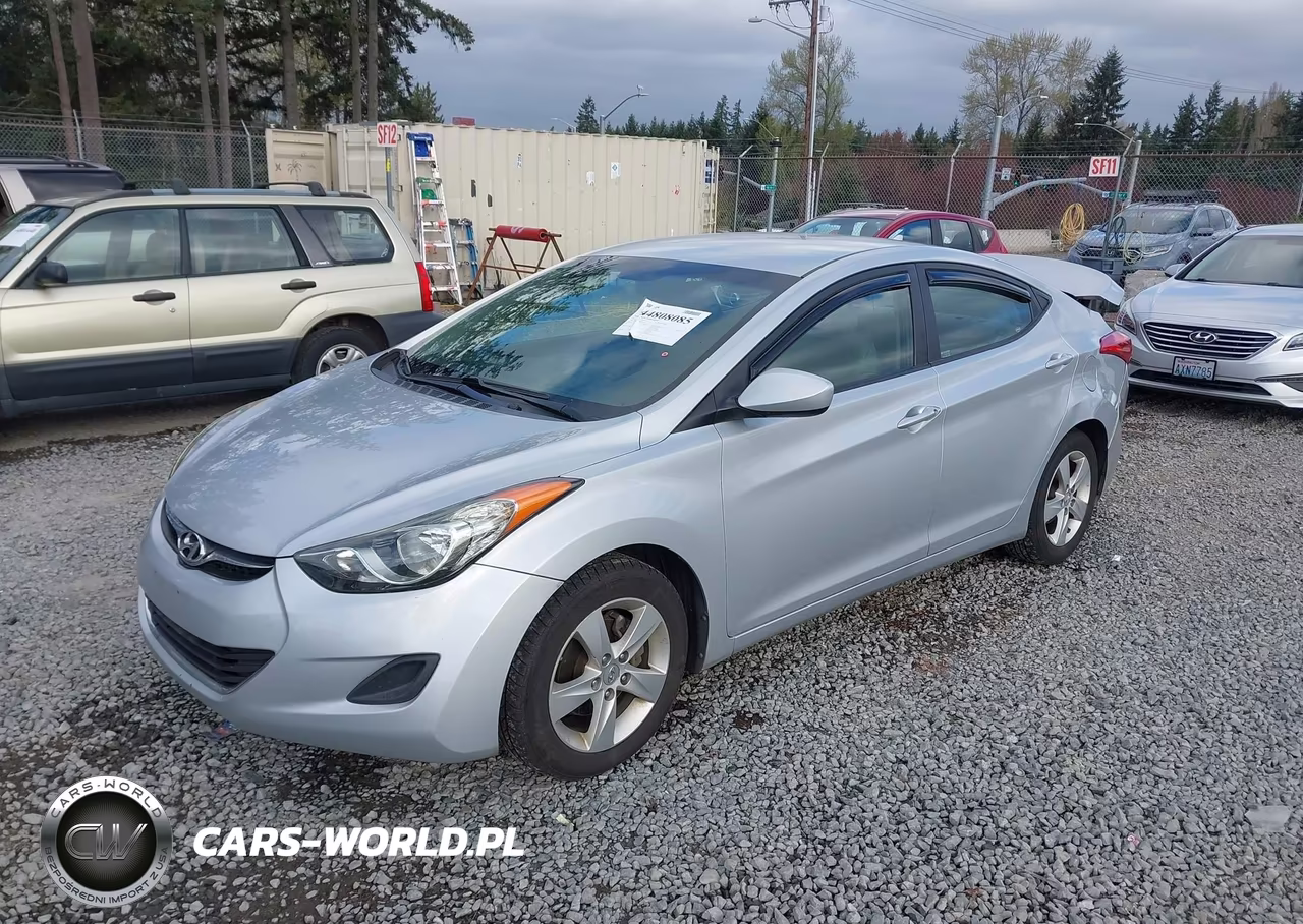 2011 Hyundai Elantra Gls VIN:5NPDH4AE7BH013636 - 2
