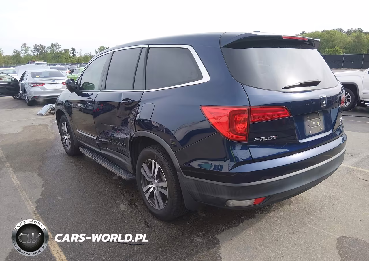 2016 Honda Pilot Ex-L VIN:5FNYF6H57GB067131 - 3