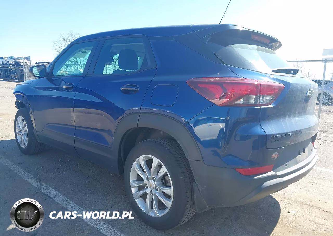 2022 Chevrolet Trailblazer Awd Ls VIN:KL79MNSL8NB014012 - 3