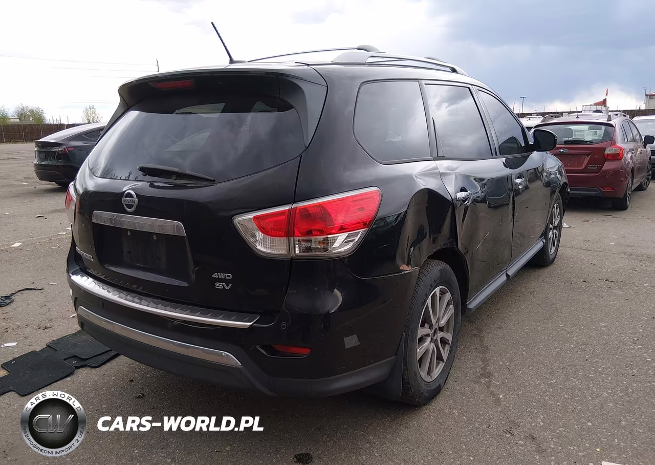 2015 Nissan Pathfinder Sv VIN:5N1AR2MM1FC695854 - 4