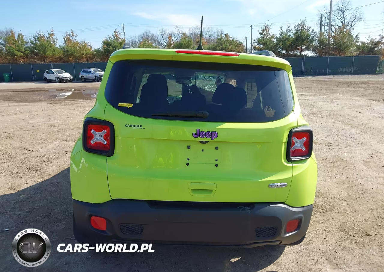 2018 Jeep Renegade Latitude Fwd VIN:ZACCJABB8JPJ30860 - 16