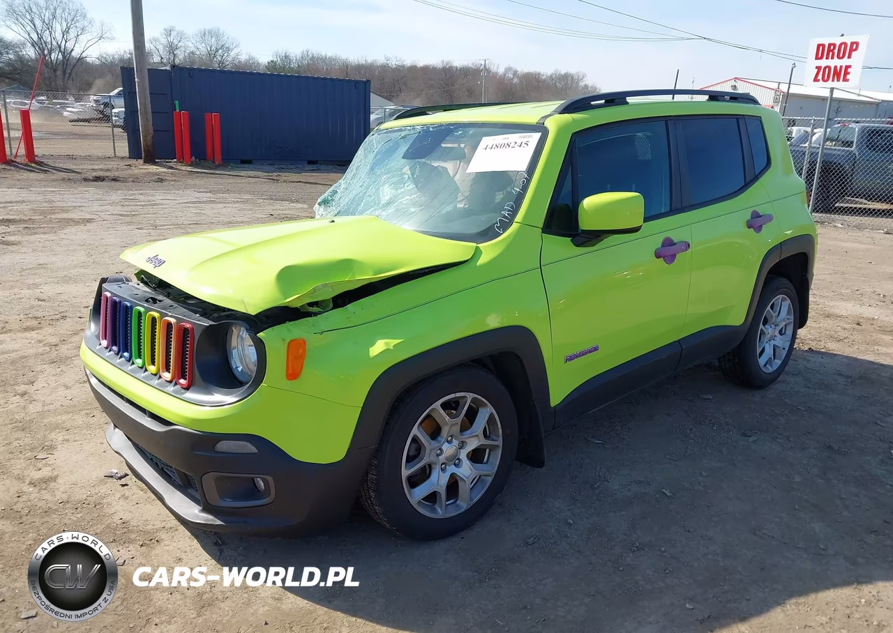 2018 Jeep Renegade Latitude Fwd VIN:ZACCJABB8JPJ30860 - 2