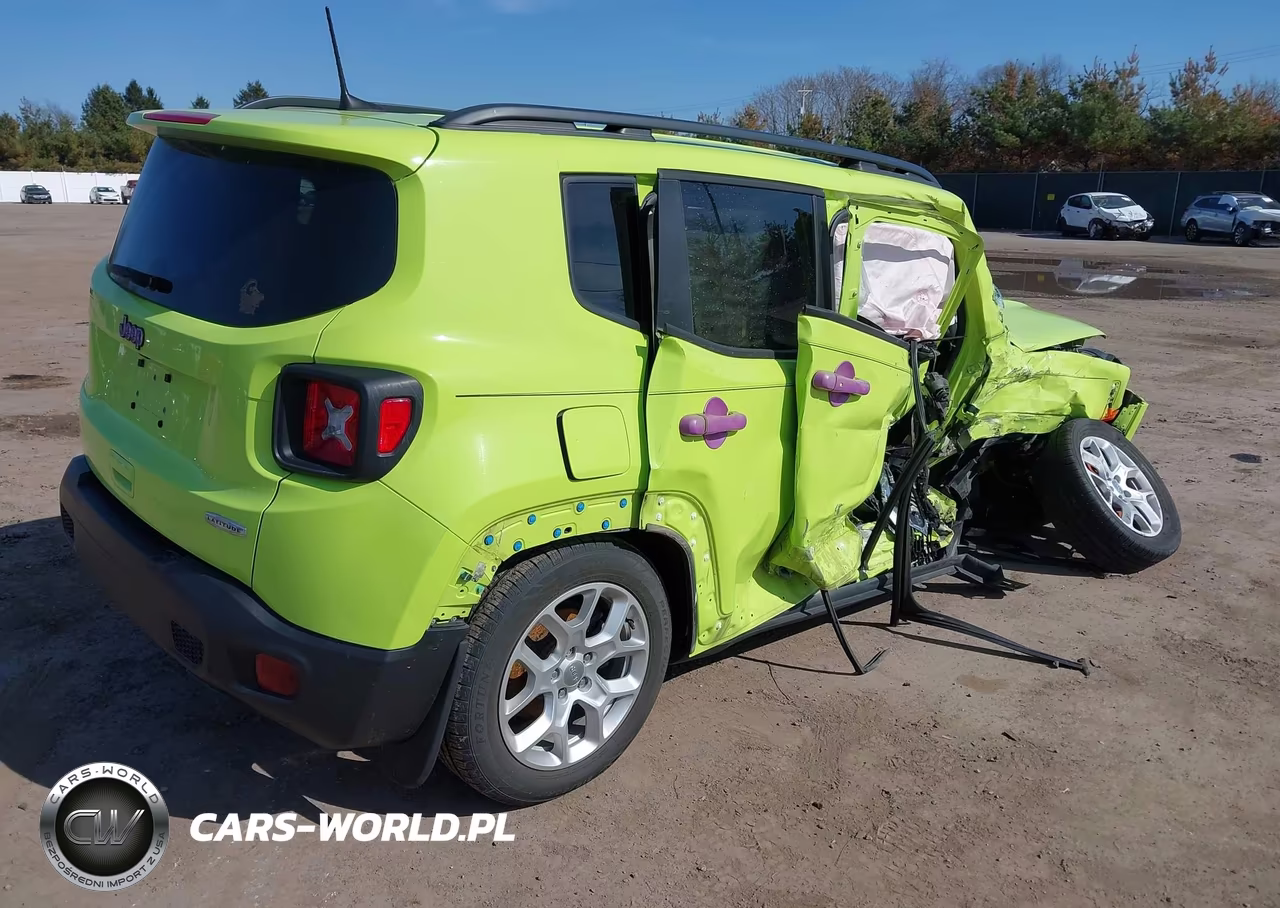 2018 Jeep Renegade Latitude Fwd VIN:ZACCJABB8JPJ30860 - 4