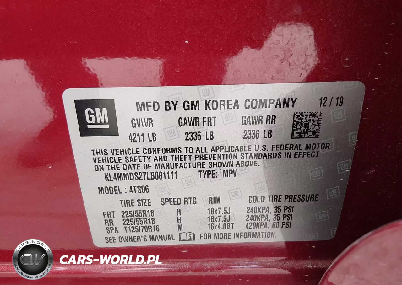 2020 Buick Encore Gx Fwd Select VIN:KL4MMDS27LB081111 - 9