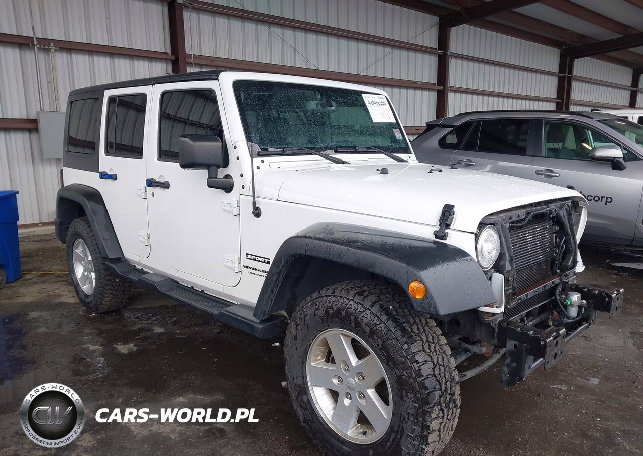 2018 Jeep Wrangler Jk Unlimited Sport S 4X4
