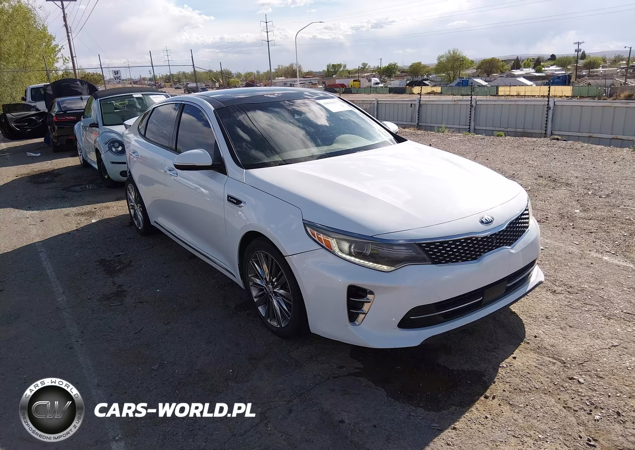 2016 Kia Optima Sxl Turbo VIN:5XXGV4L24GG120476 - 1