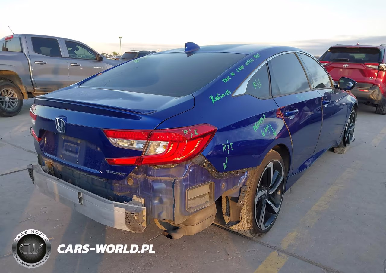 2019 Honda Accord Sport VIN:1HGCV1F36KA021715 - 4