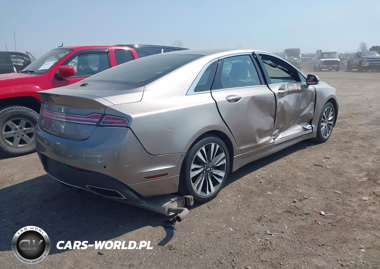 2019 Lincoln Mkz Hybrid Standard VIN:3LN6L5KU0KR618433 - 4