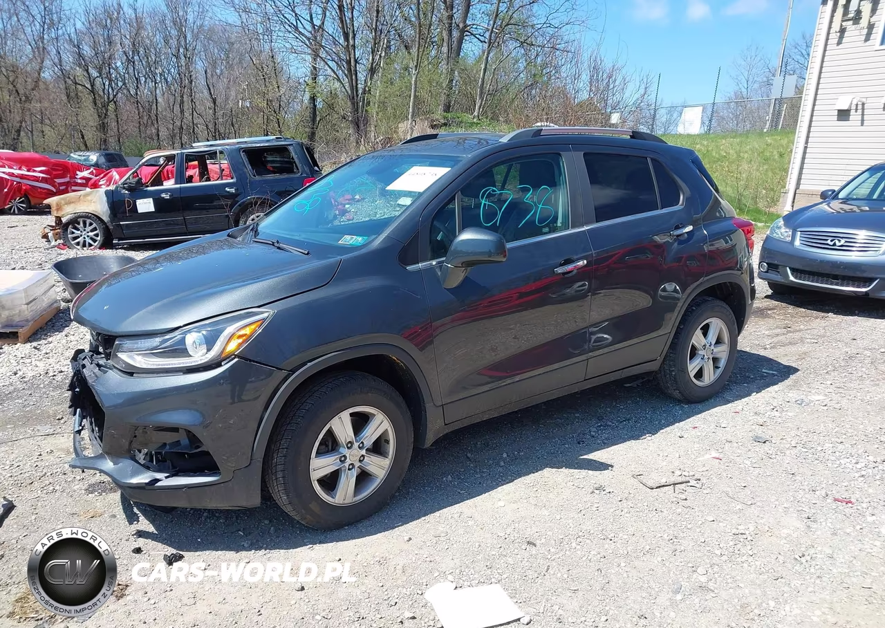2017 Chevrolet Trax Lt VIN:3GNCJPSB8HL187754 - 2