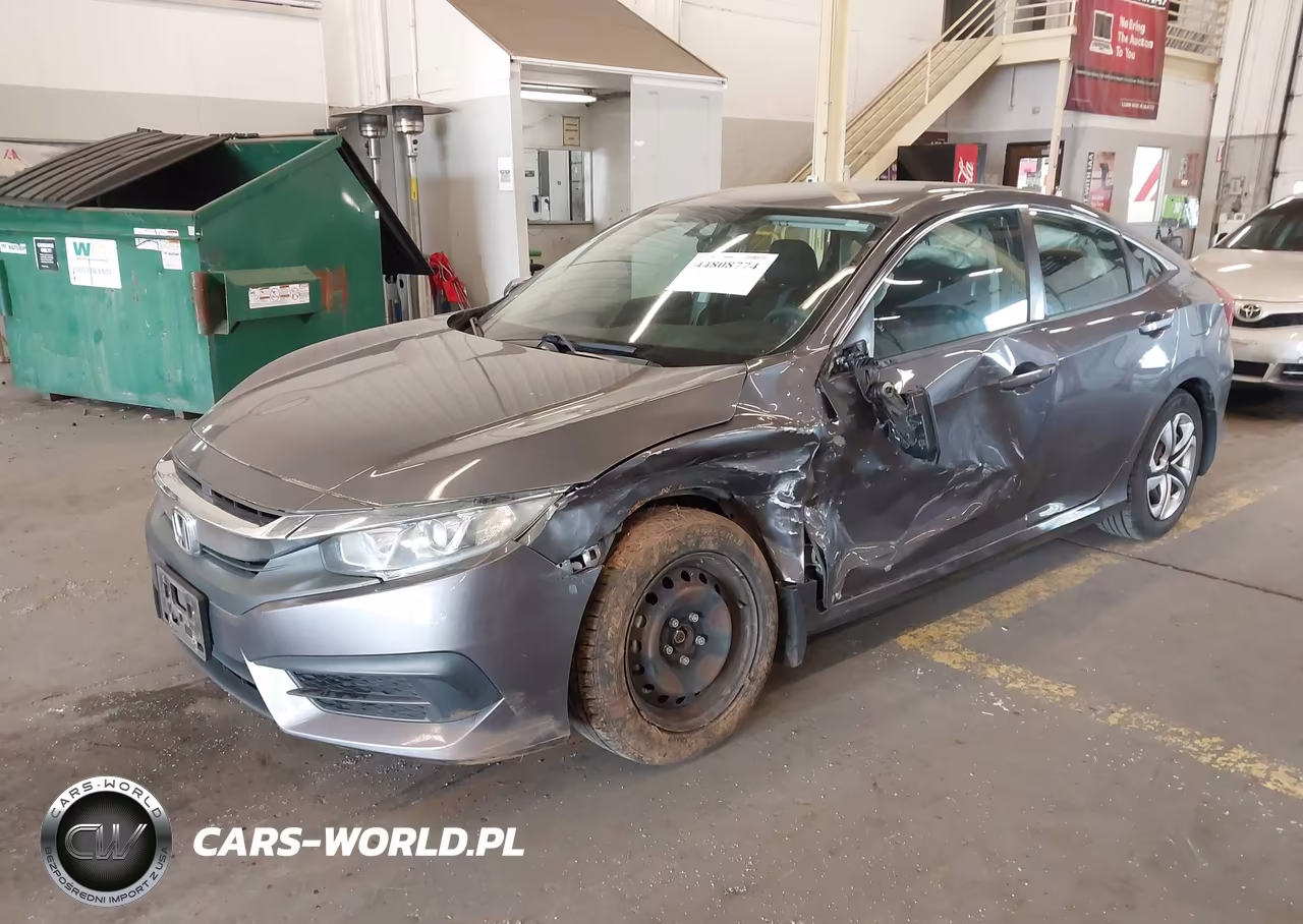 2016 Honda Civic Lx VIN:2HGFC2F58GH536069 - 2