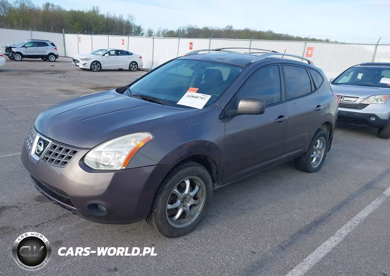 2008 Nissan Rogue Sl VIN:JN8AS58V18W129440 - 2