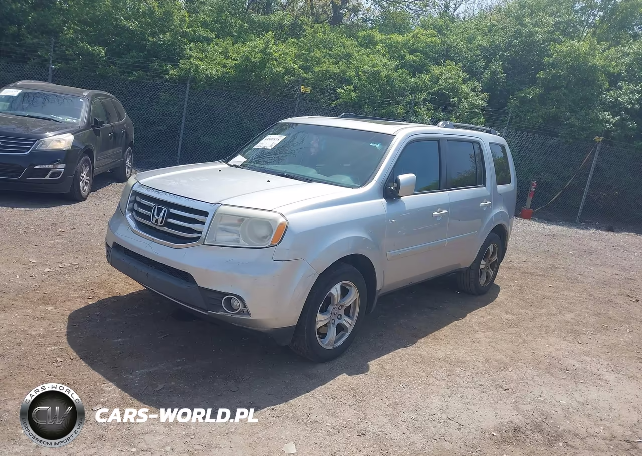 2013 Honda Pilot Ex-L VIN:5FNYF4H51DB085804 - 2