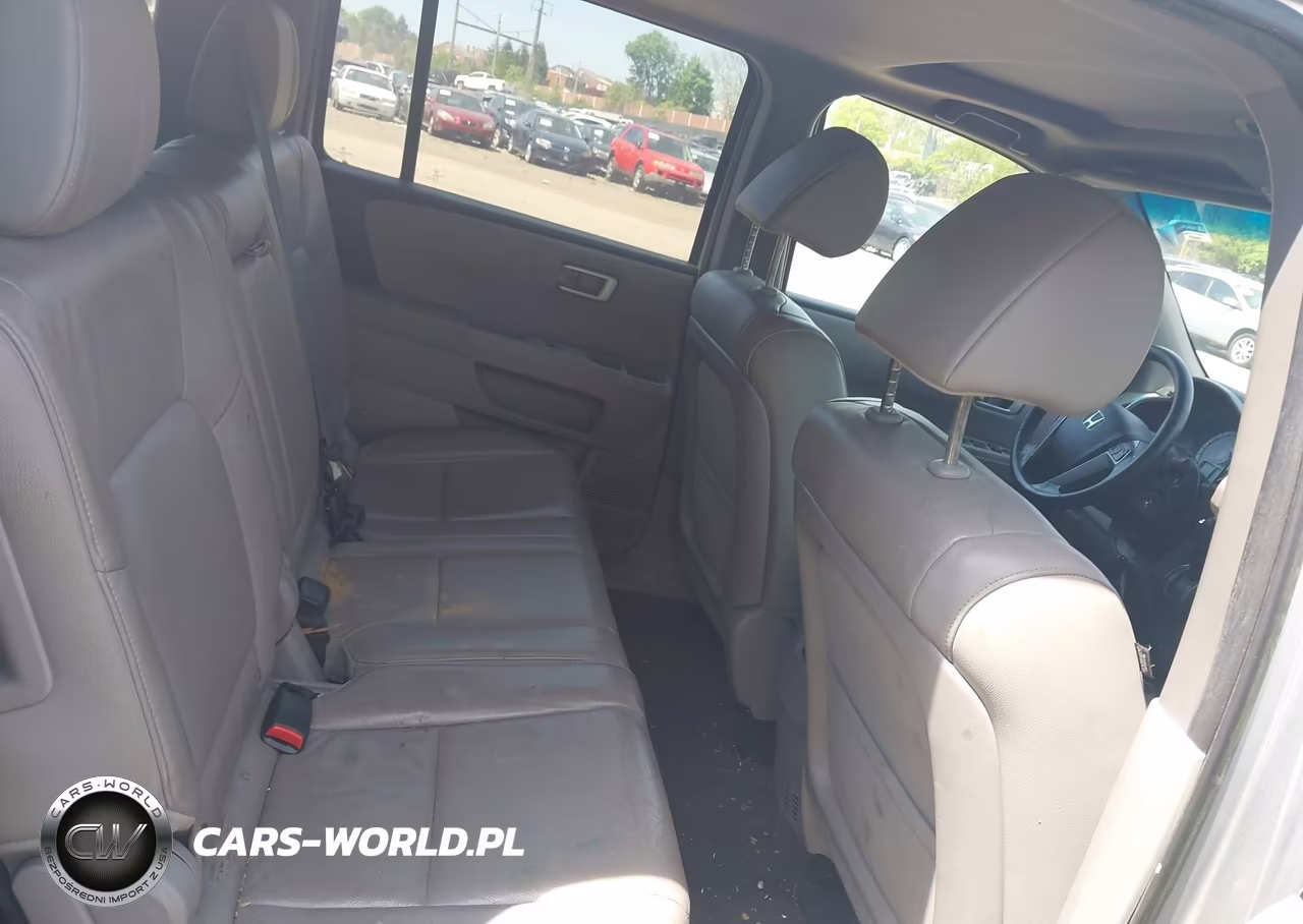 2013 Honda Pilot Ex-L VIN:5FNYF4H51DB085804 - 8