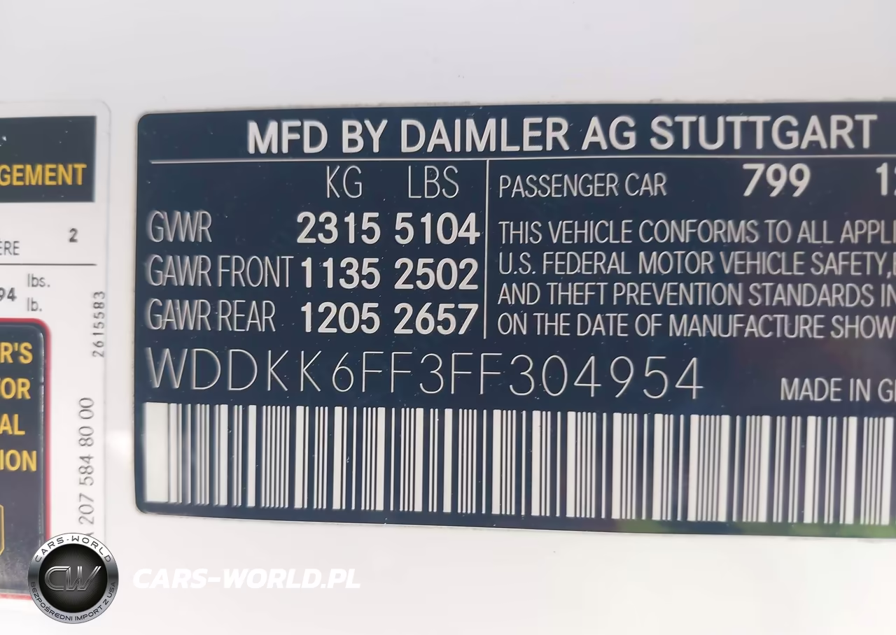2015 Mercedes-Benz E 400 VIN:WDDKK6FF3FF304954 - 9