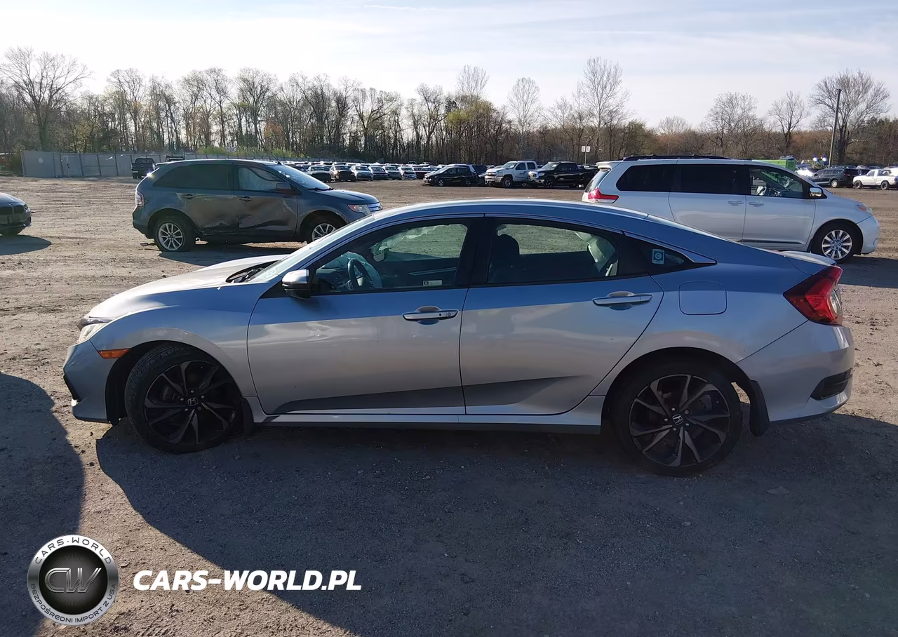2019 Honda Civic Sport VIN:19XFC2F88KE200791 - 14