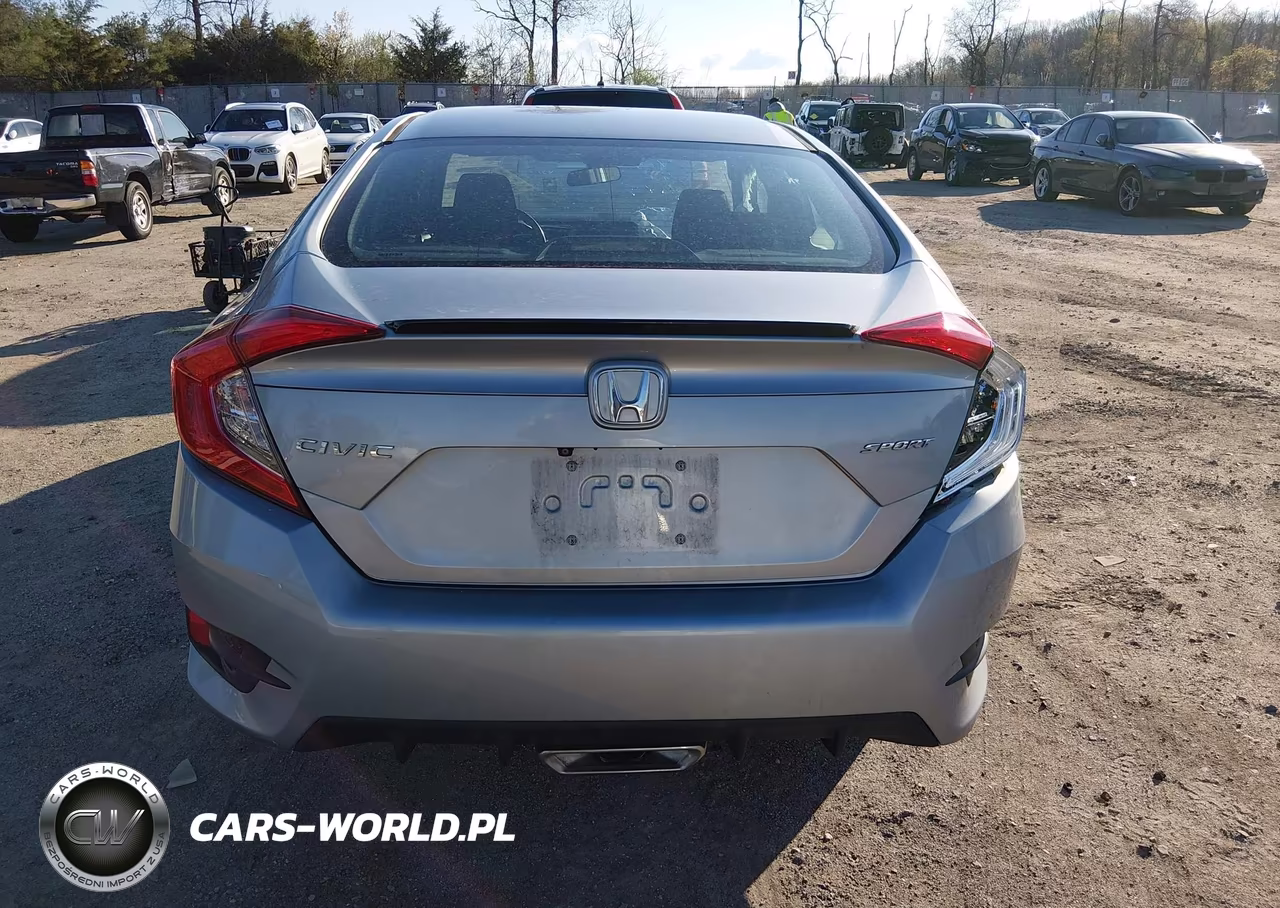 2019 Honda Civic Sport VIN:19XFC2F88KE200791 - 16