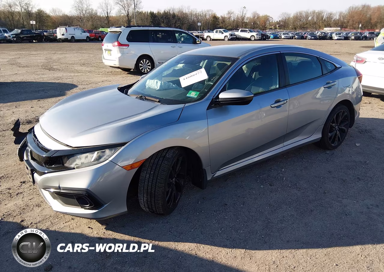 2019 Honda Civic Sport VIN:19XFC2F88KE200791 - 2