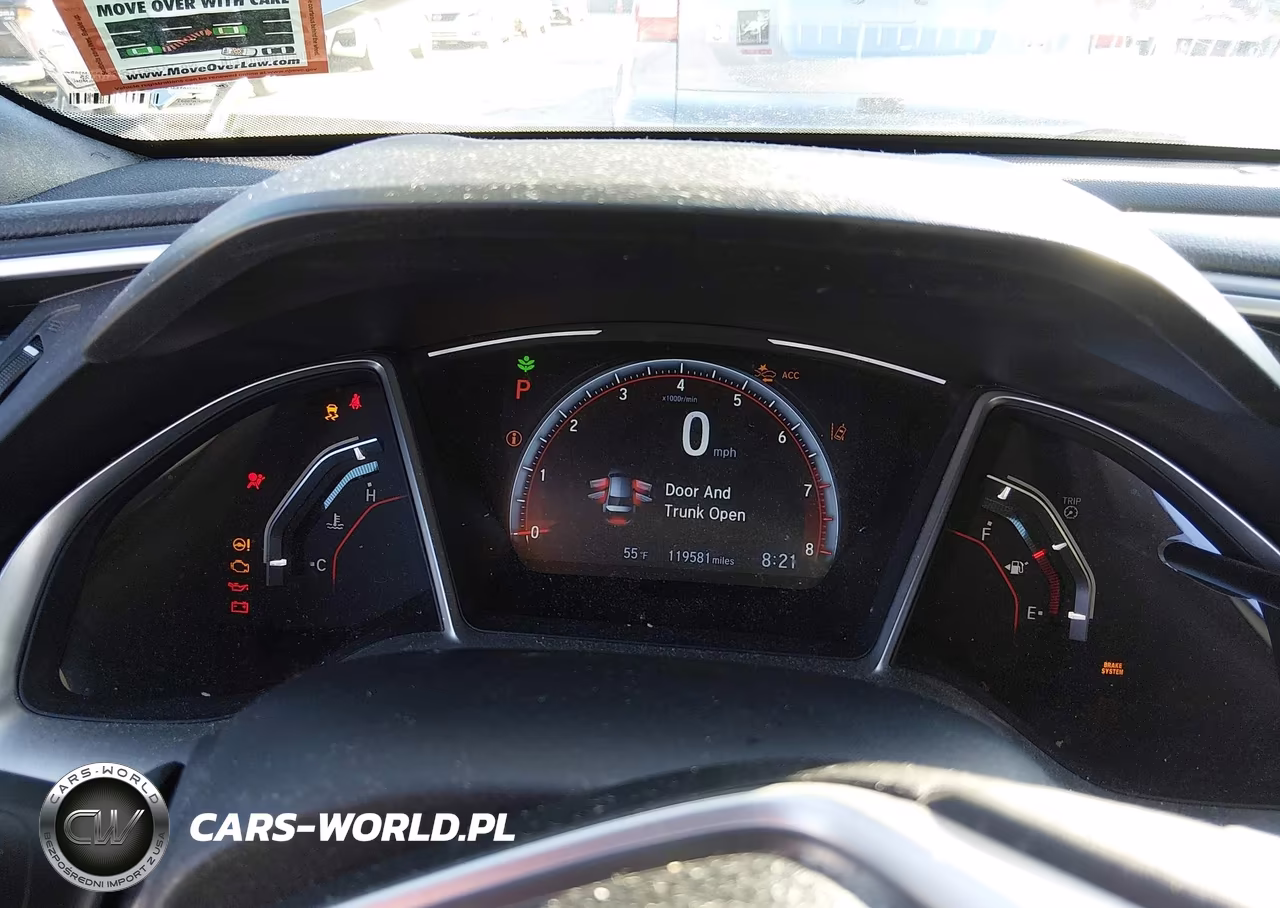 2019 Honda Civic Sport VIN:19XFC2F88KE200791 - 7