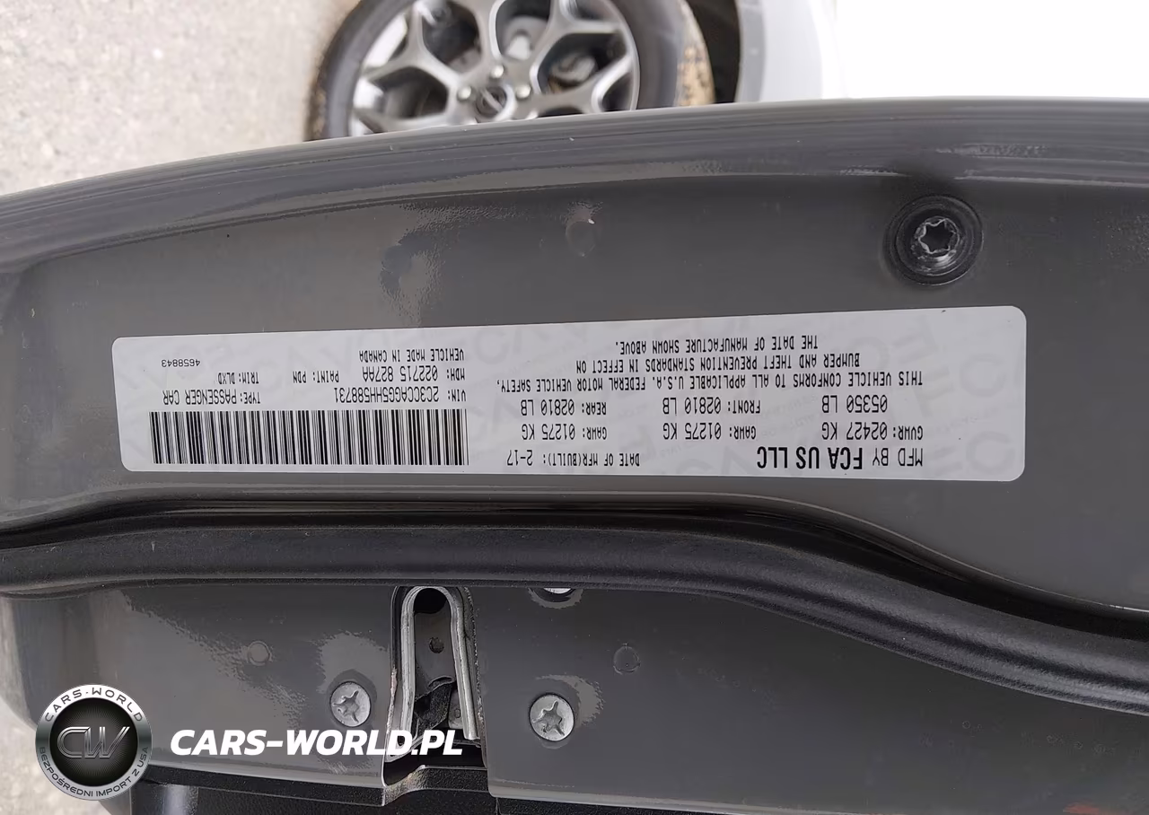 2017 Chrysler 300 300S Awd VIN:2C3CCAGG5HH588731 - 9