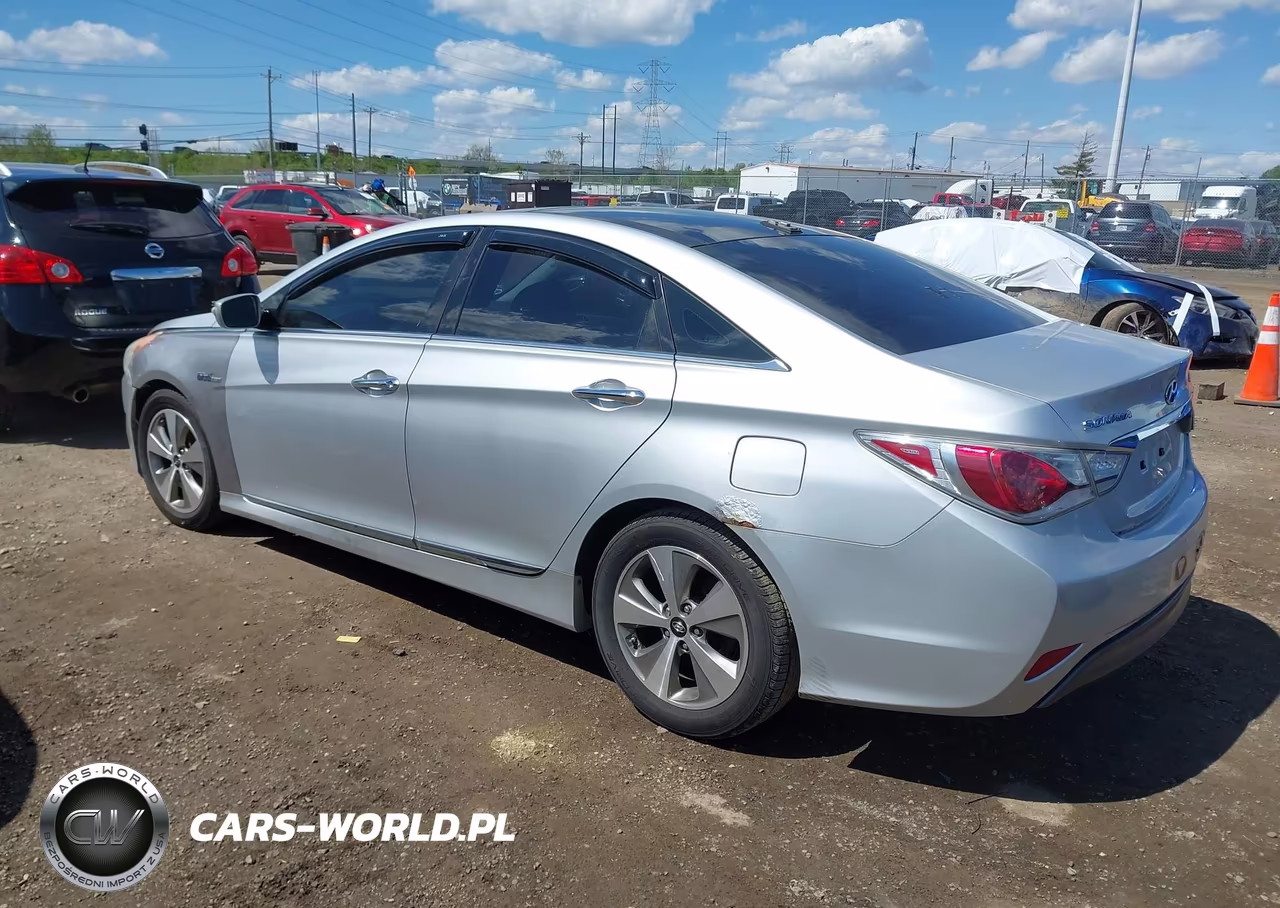 2012 Hyundai Sonata Hybrid VIN:KMHEC4A46CA044732 - 3