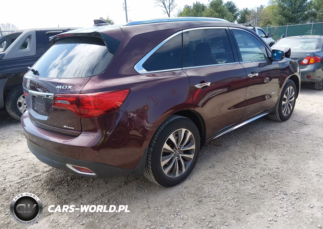 2016 Acura Mdx Technology Acurawatch Plus Packages-Technology Package VIN:5FRYD4H4XGB007859 - 4