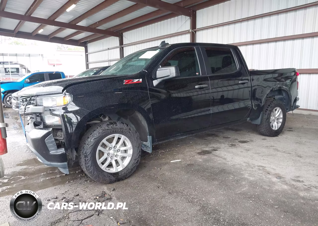 2021 Chevrolet Silverado 1500 4Wd Short Bed Wt VIN:3GCUYAEF8MG132860 - 2