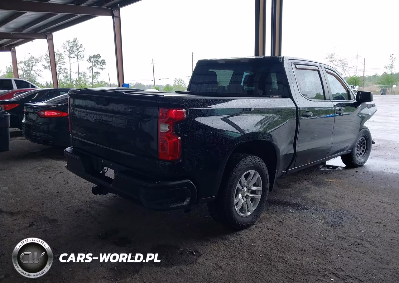2021 Chevrolet Silverado 1500 4Wd Short Bed Wt VIN:3GCUYAEF8MG132860 - 4