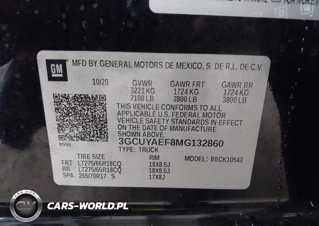 2021 Chevrolet Silverado 1500 4Wd Short Bed Wt VIN:3GCUYAEF8MG132860 - 9
