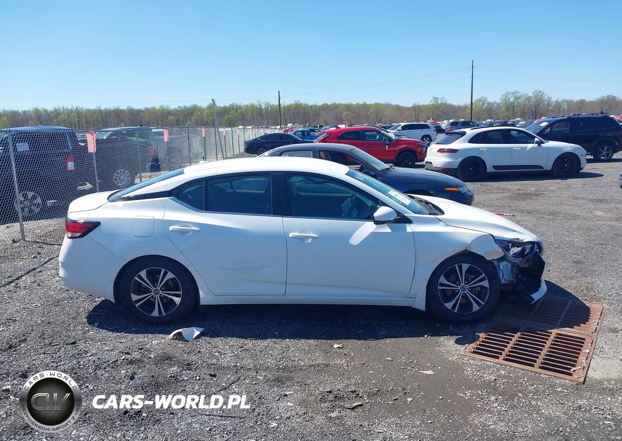2020 Nissan Sentra Sv Xtronic Cvt VIN:3N1AB8CV4LY269149 - 13