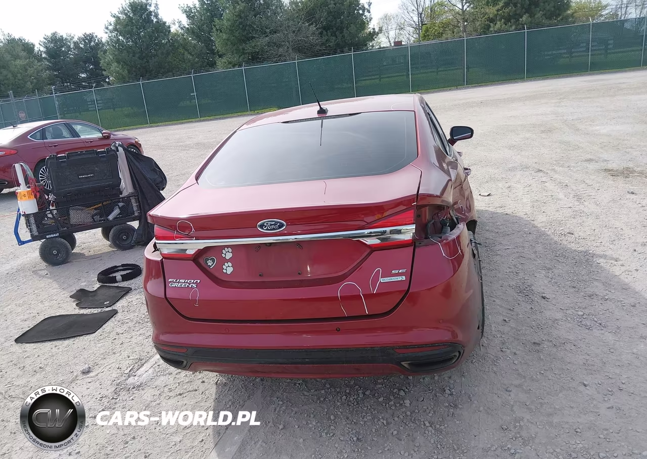 2018 Ford Fusion Se VIN:3FA6P0H94JR158017 - 17