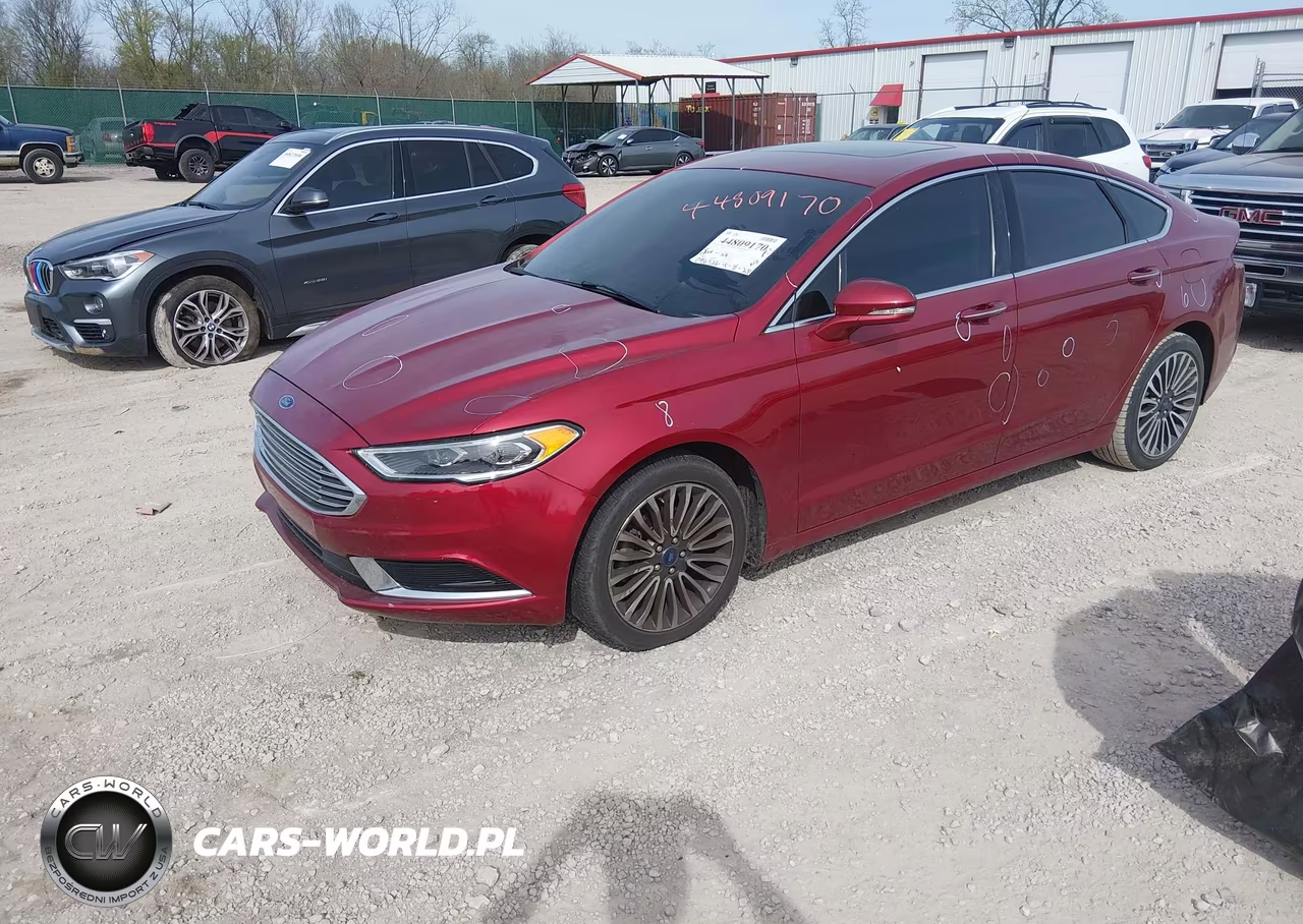 2018 Ford Fusion Se VIN:3FA6P0H94JR158017 - 2