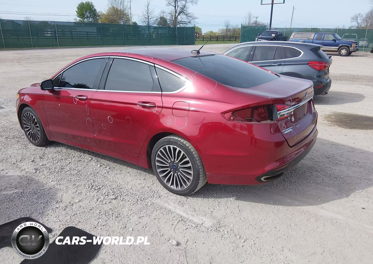 2018 Ford Fusion Se VIN:3FA6P0H94JR158017 - 3