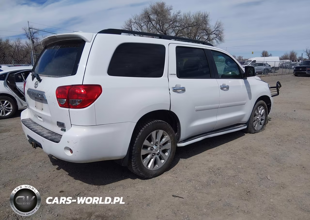 2013 Toyota Sequoia Limited 5.7L V8 VIN:5TDJW5G18DS080200 - 4