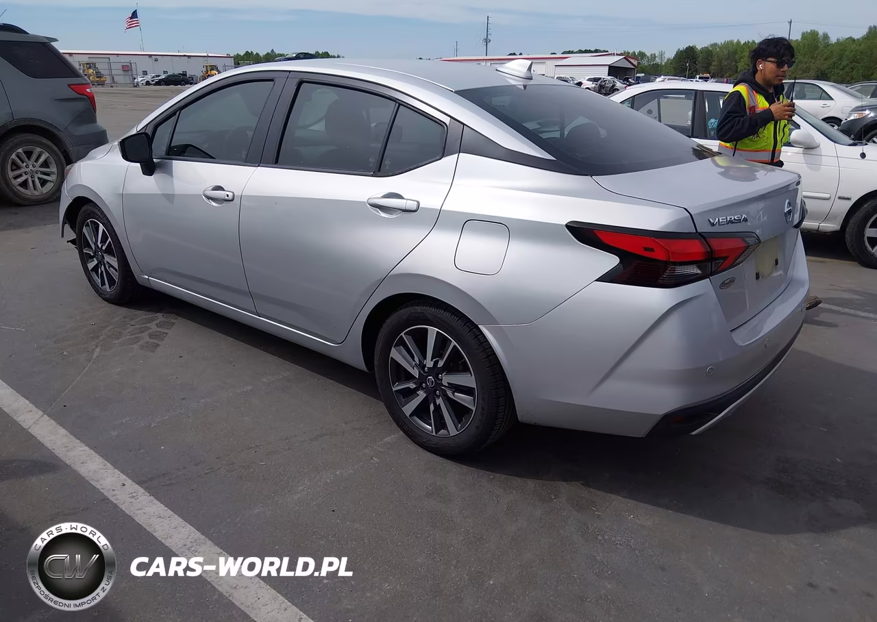 2021 Nissan Versa Sv Xtronic Cvt VIN:3N1CN8EV3ML812096 - 3