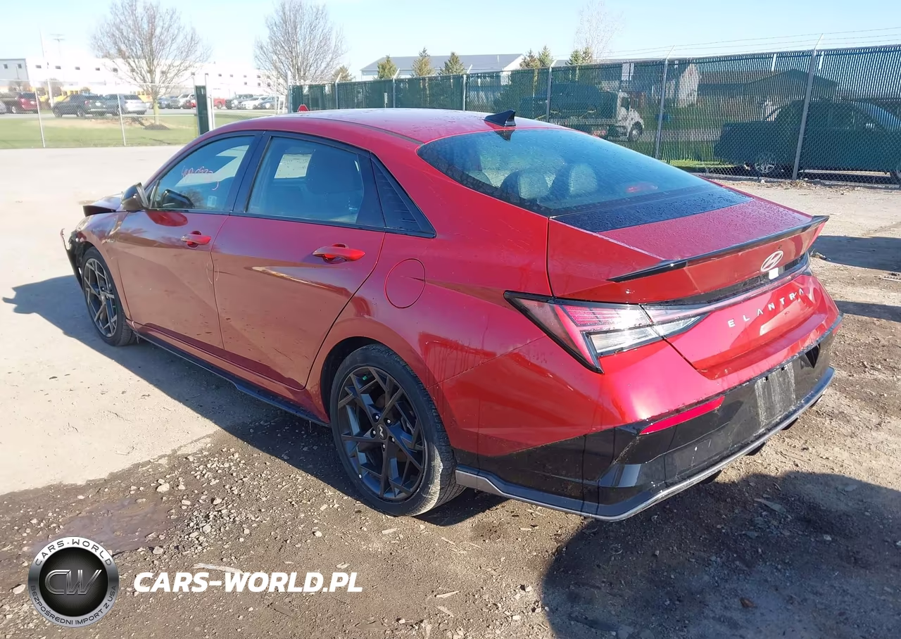 2025 Hyundai Elantra N Line VIN:KMHLR4DF4SU894990 - 3