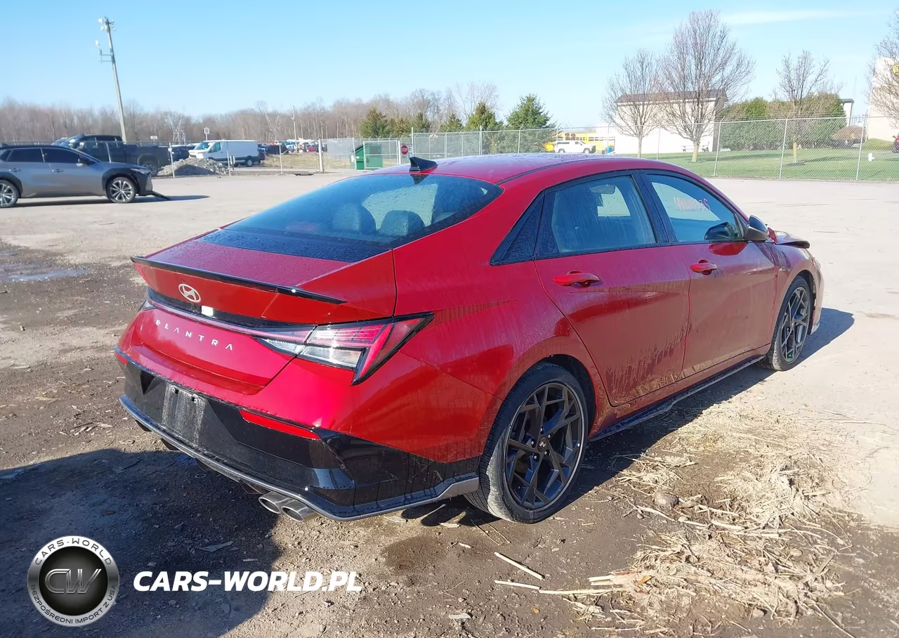 2025 Hyundai Elantra N Line VIN:KMHLR4DF4SU894990 - 4