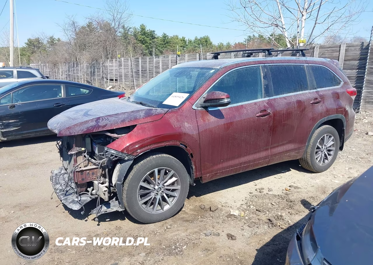 2017 Toyota Highlander Xle VIN:5TDJZRFH1HS396394 - 2