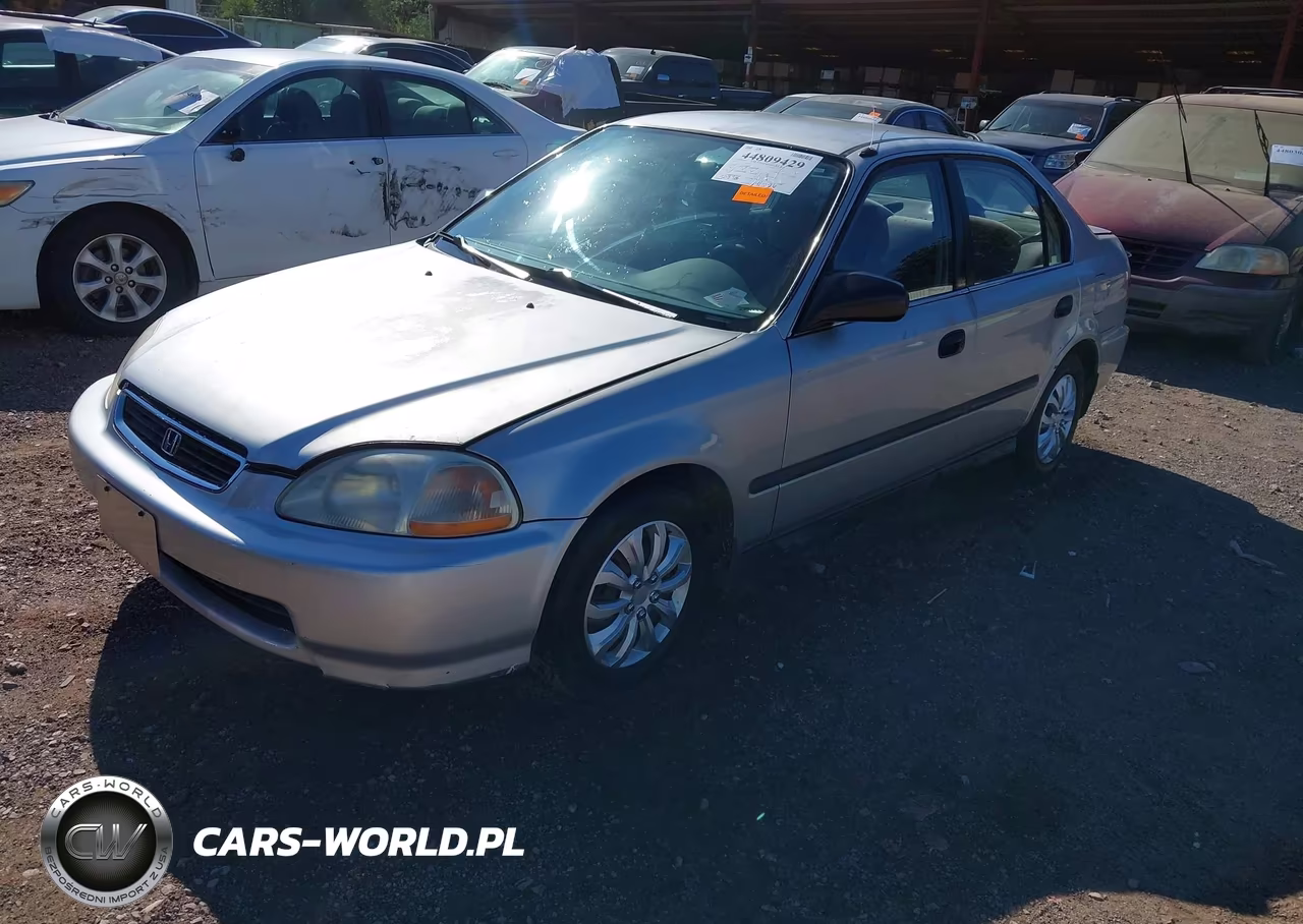 1998 Honda Civic Lx VIN:2HGEJ6677WH602393 - 2