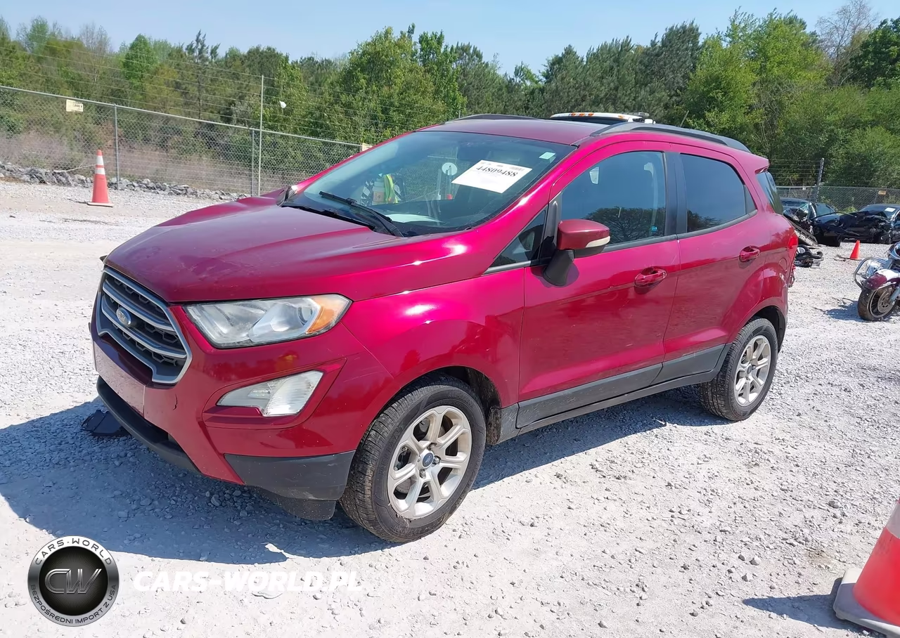 2018 Ford Ecosport Se VIN:MAJ3P1TE5JC185240 - 2