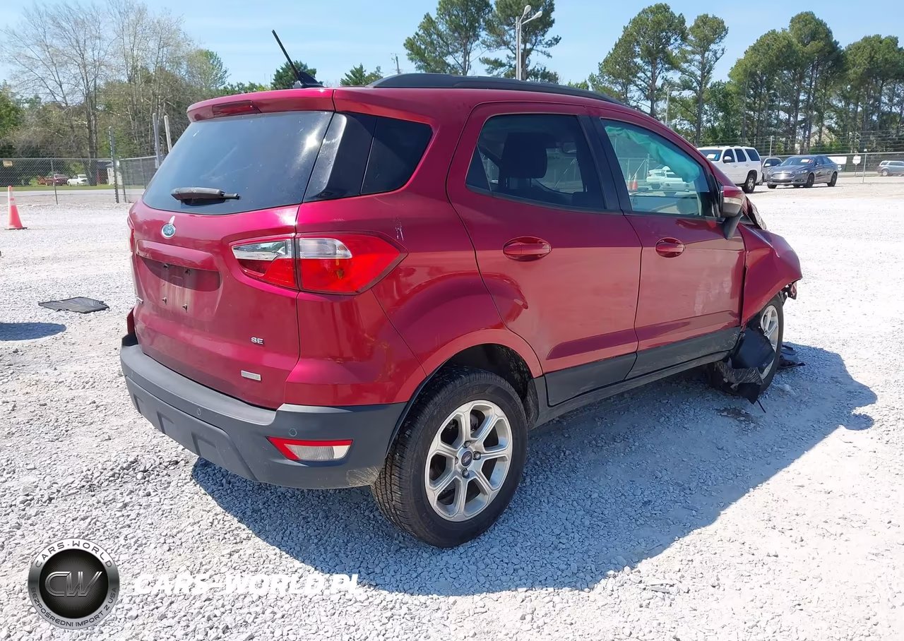 2018 Ford Ecosport Se VIN:MAJ3P1TE5JC185240 - 4
