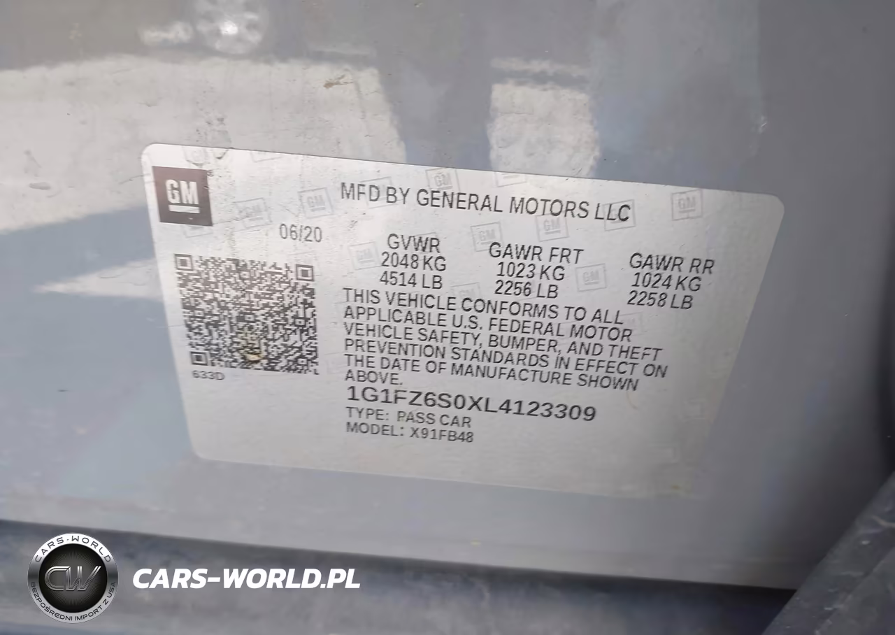 2020 Chevrolet Bolt Ev Fwd Premier VIN:1G1FZ6S0XL4123309 - 9