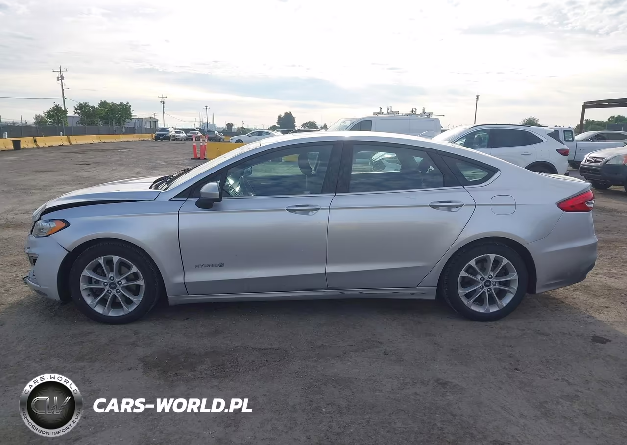 2019 Ford Fusion Hybrid Se VIN:3FA6P0LU4KR206645 - 14
