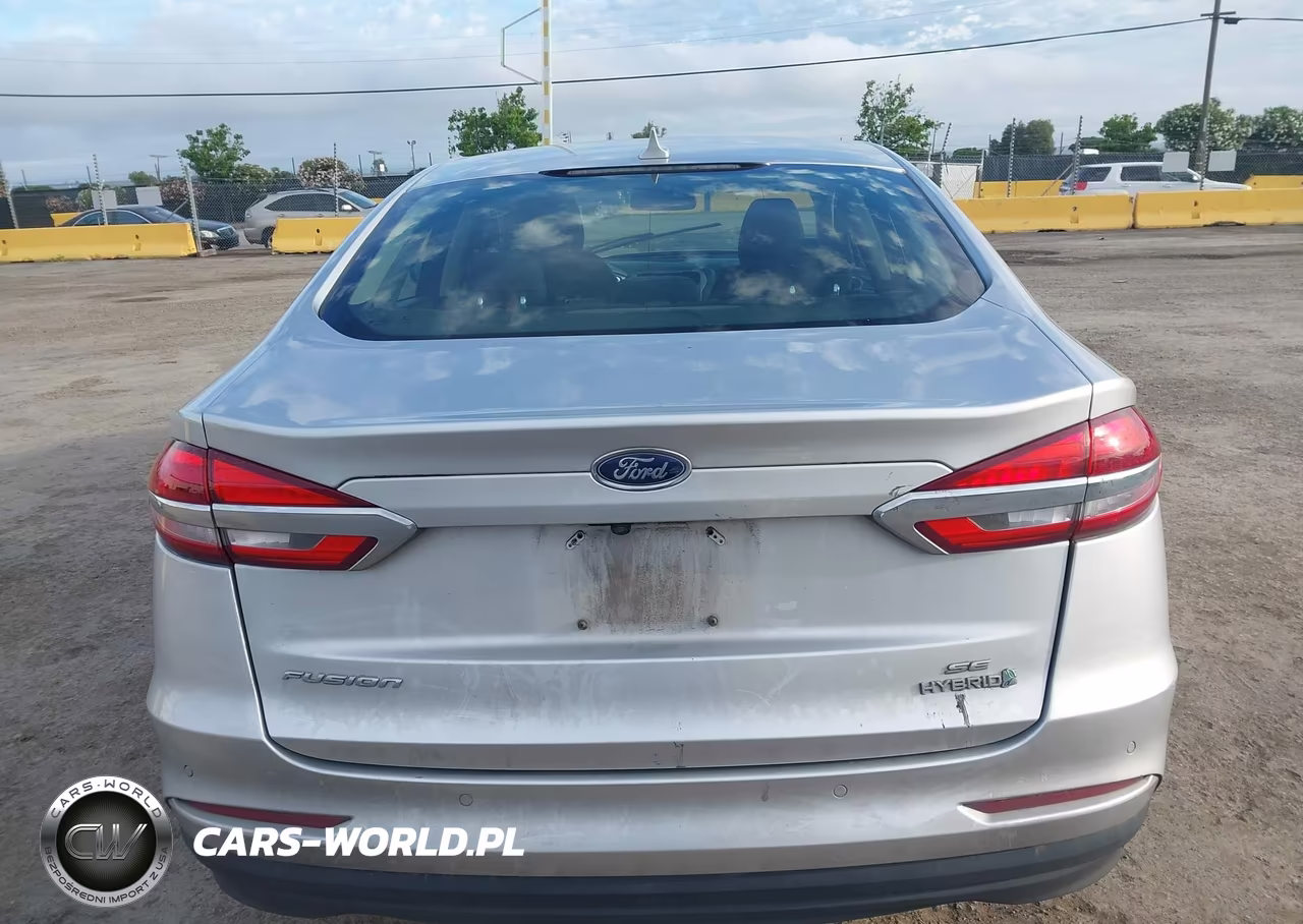 2019 Ford Fusion Hybrid Se VIN:3FA6P0LU4KR206645 - 16