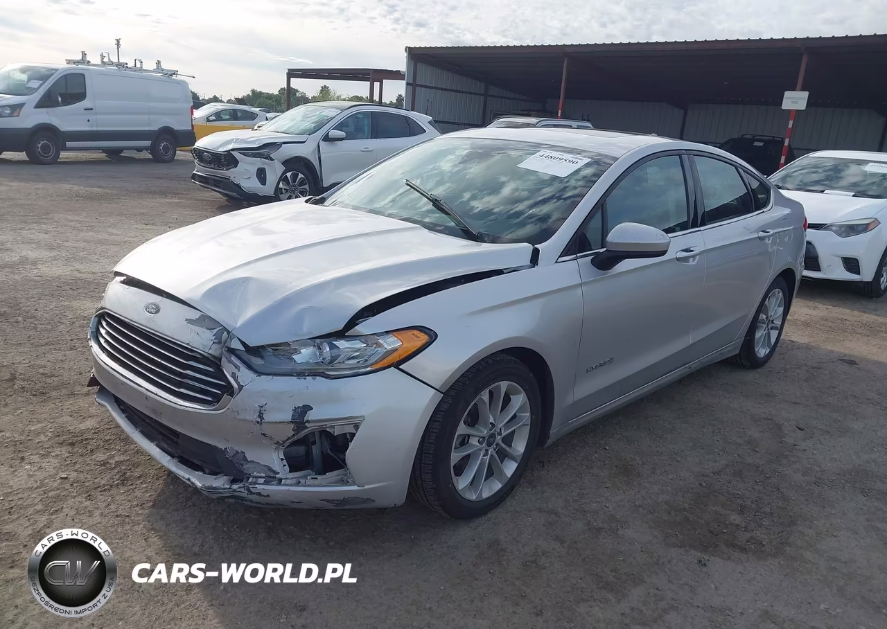 2019 Ford Fusion Hybrid Se VIN:3FA6P0LU4KR206645 - 2
