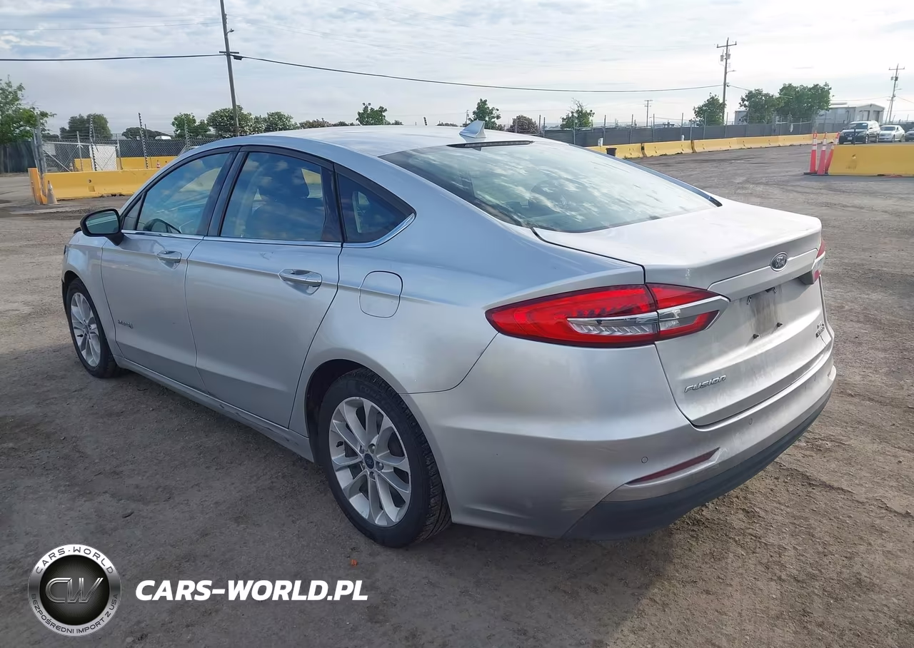2019 Ford Fusion Hybrid Se VIN:3FA6P0LU4KR206645 - 3